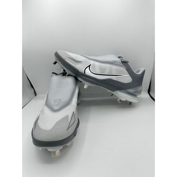 Nike Force Zoom Trout 8 Pro Metal Baseball Cleats Mens Size 13 Grey CZ5915-001